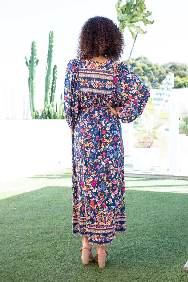 Hollie floral maxi dress best sale