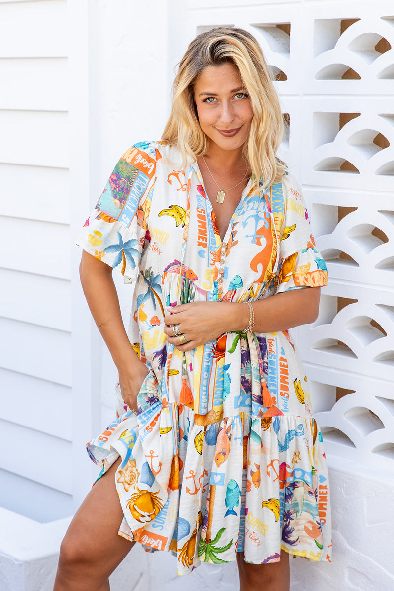 The Emerson Dress - Beachy Bliss