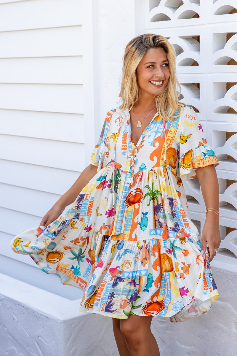 The Emerson Dress - Beachy Bliss