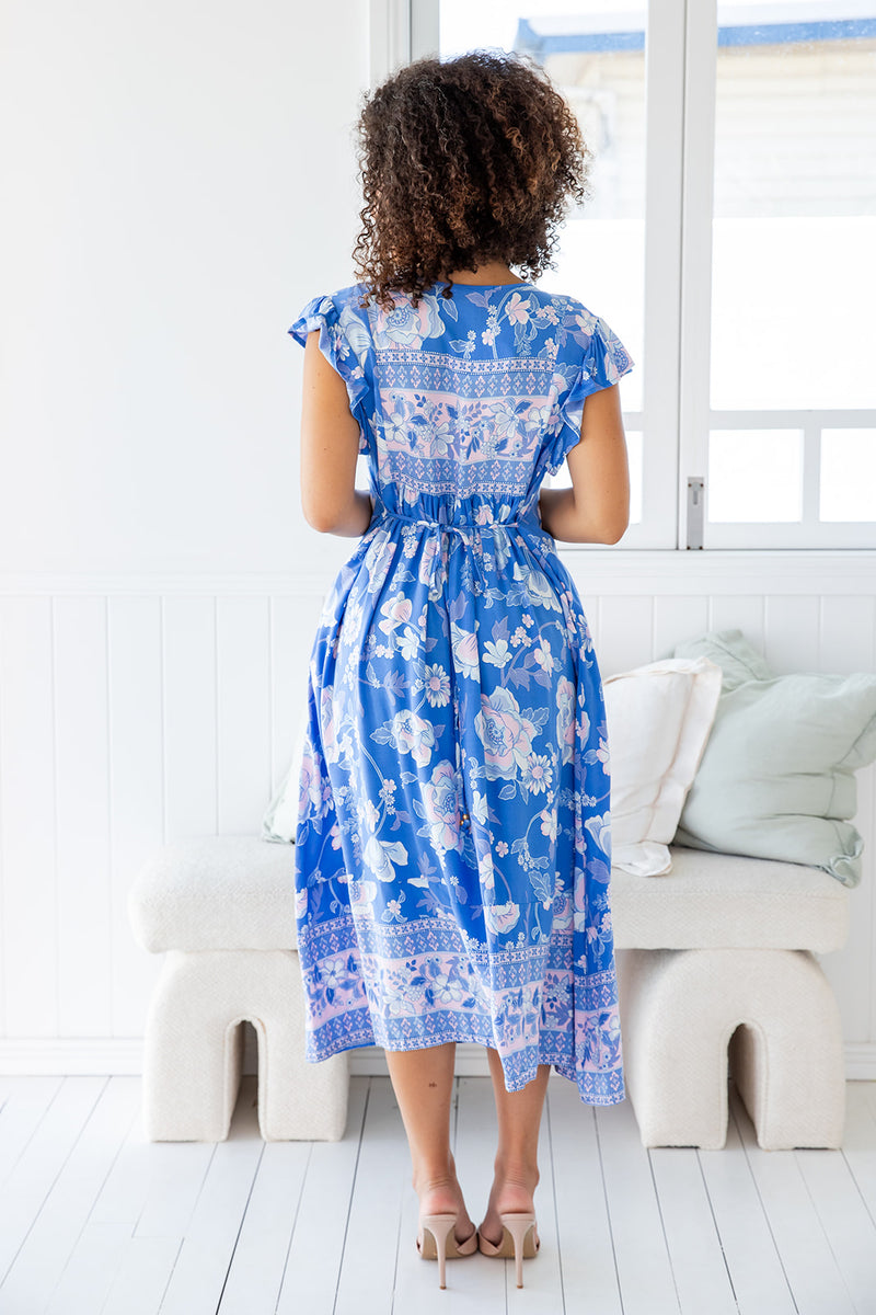 The Sofia Dress - Cerulean Dreams