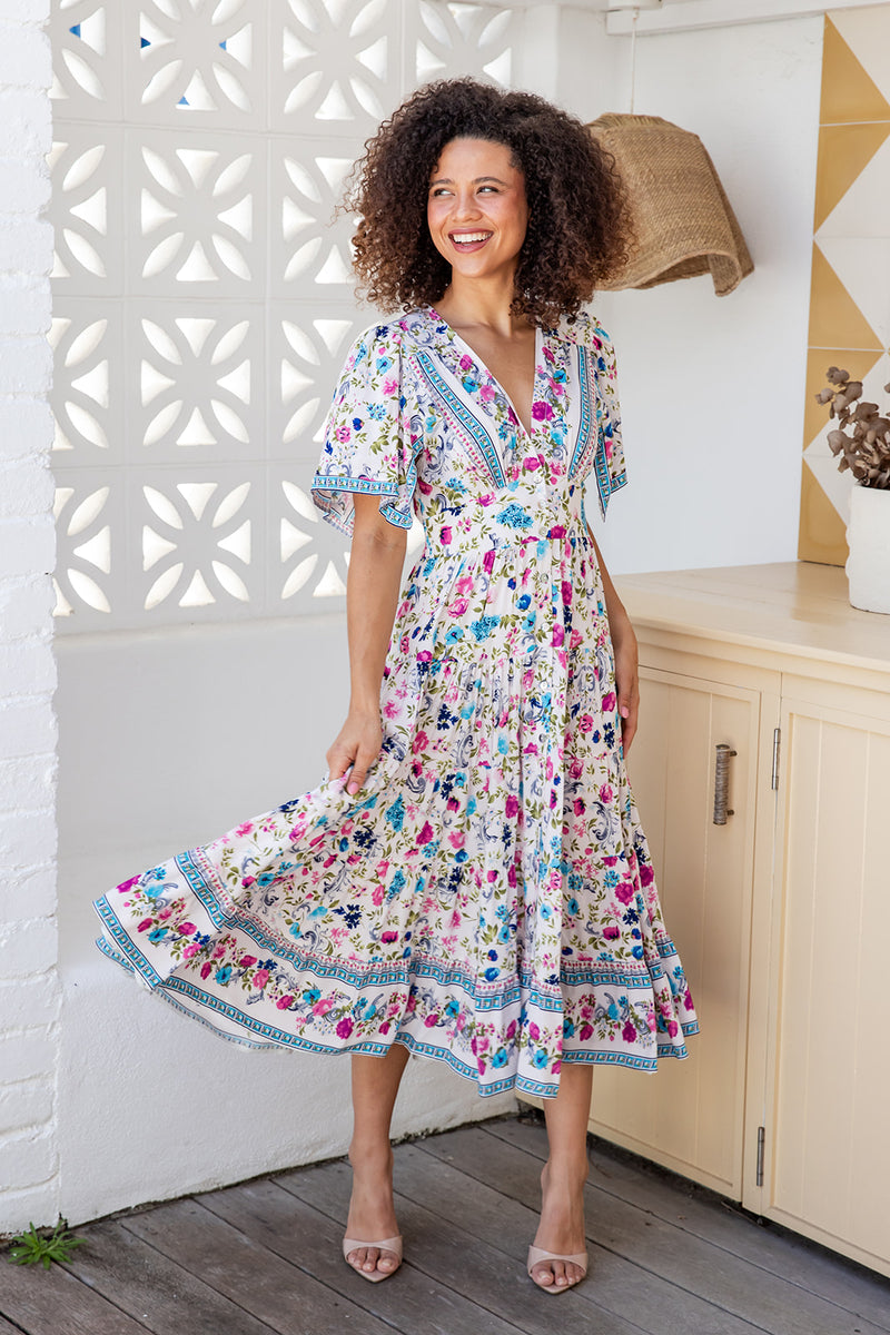 The Lorenza Dress - Petal Parade