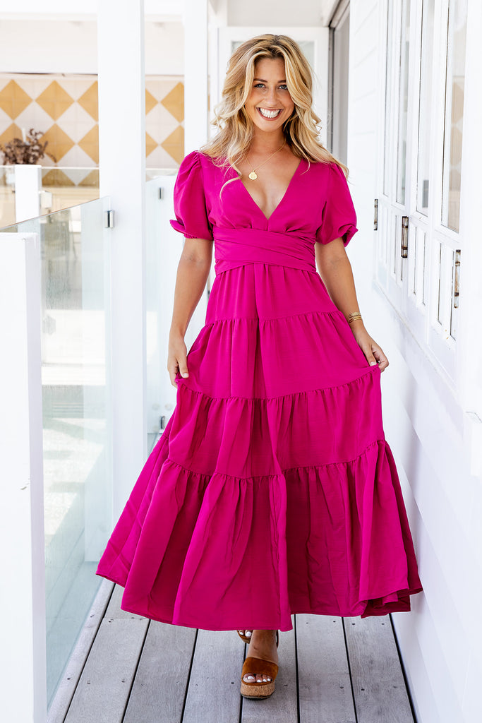 The Evie Dress - Pink Blush — Sparrow & Finch Boutique