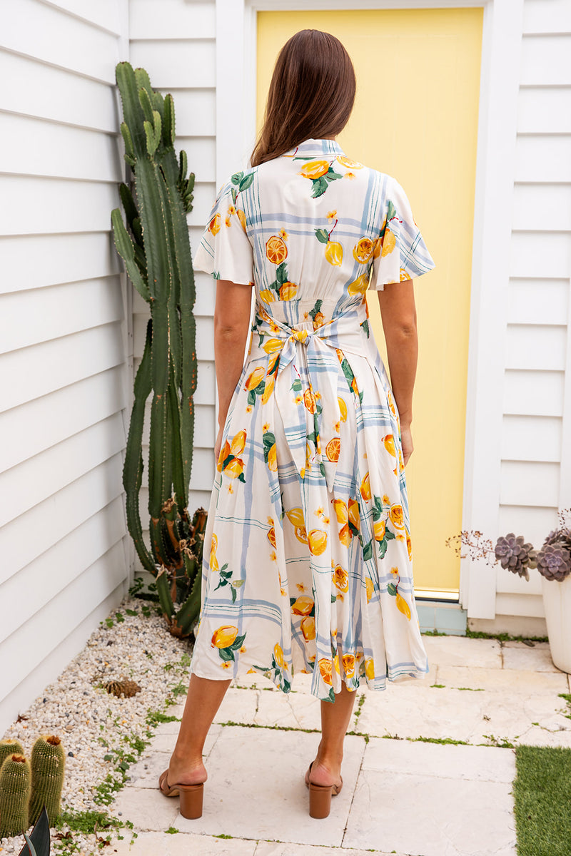 The Aelia Dress - Sweet Lemon