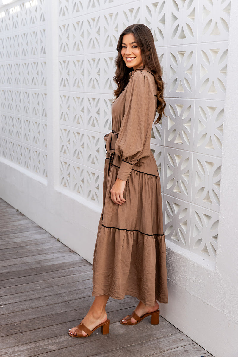 The Catiana Dress - Russet