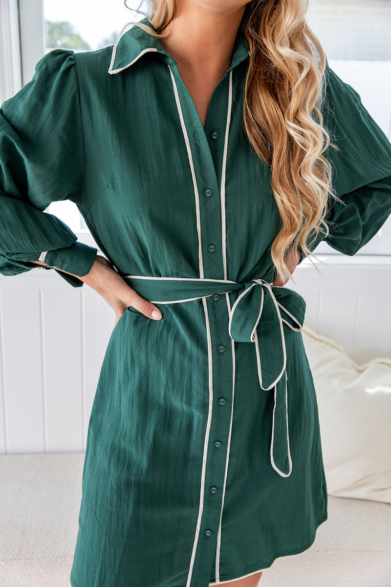 The Audrina Dress - Castleton Green