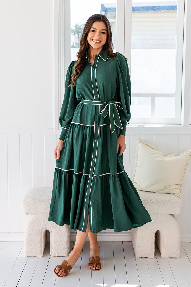 The Catiana Dress - Castleton Green