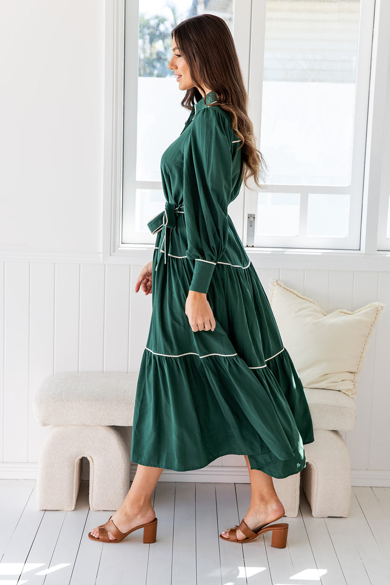 The Catiana Dress - Castleton Green