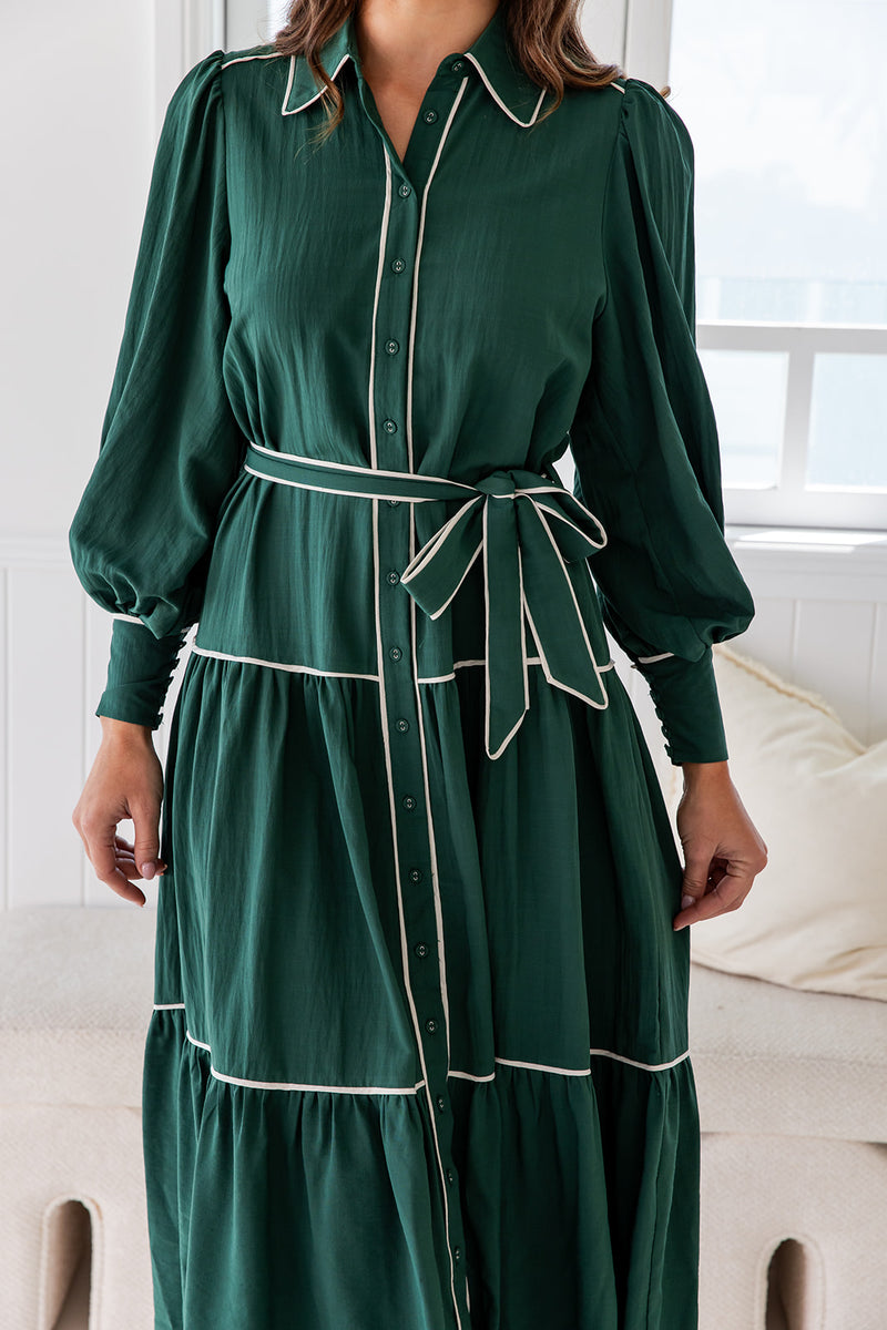 The Catiana Dress - Castleton Green