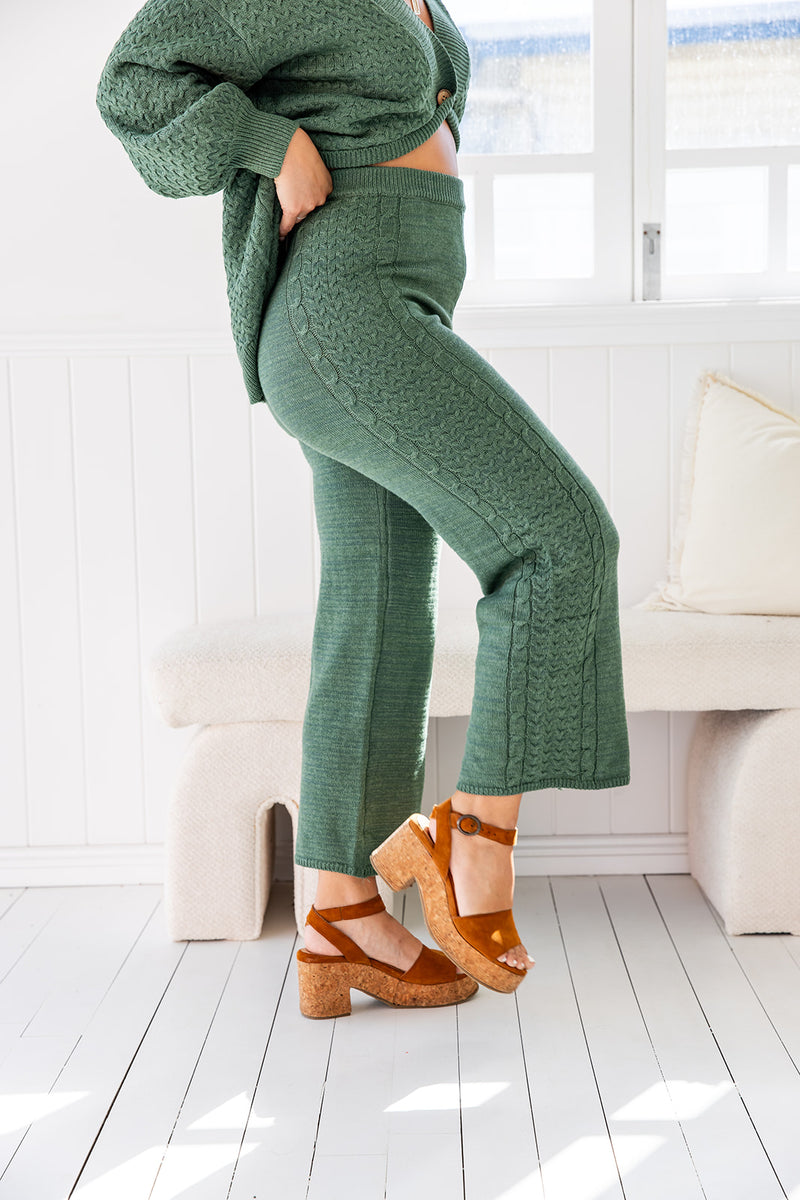 The Misha Pants - Sage