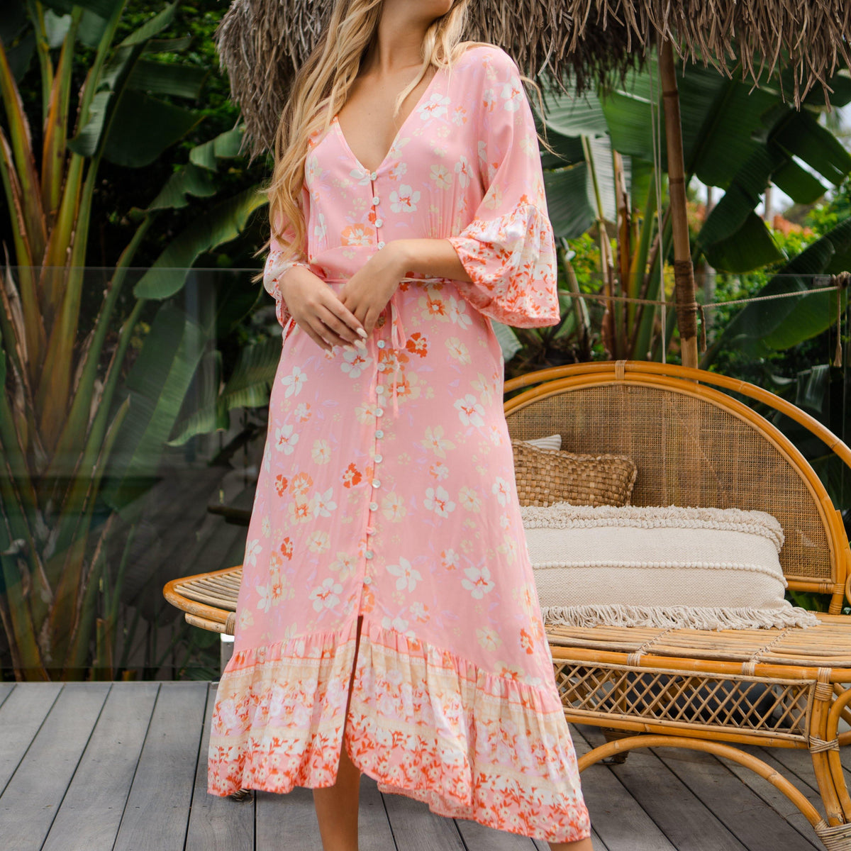 The Nala Dress - Pink Euphoria — Sparrow & Finch Boutique